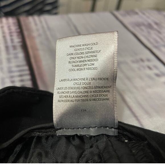 Van Huesen Modern Fit Pants Womens 4 Black Extensible Stretch 25.5 Inseam - Picture 10 of 12